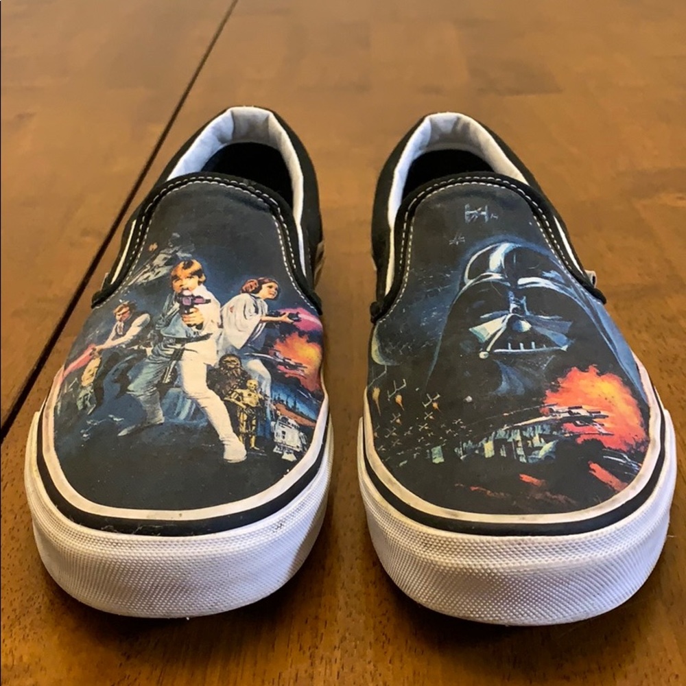Star Wars Slip on Vans